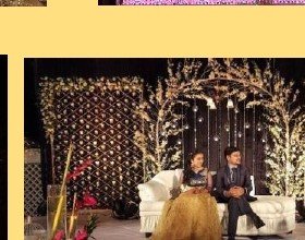 Branch & Crystal Stage Seating - Punjab Bagpiper Band India