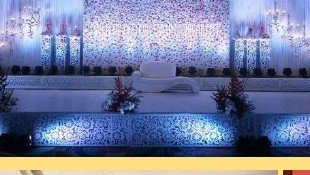 Ornate Pattern Stage - Punjab Bagpiper Band India